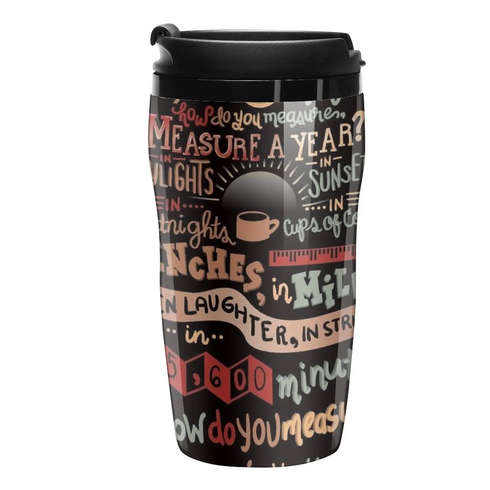 

New How Do You Measure a Year Travel Coffee Mug Luxury Coffee Cups Coffee Mug Tea Cup