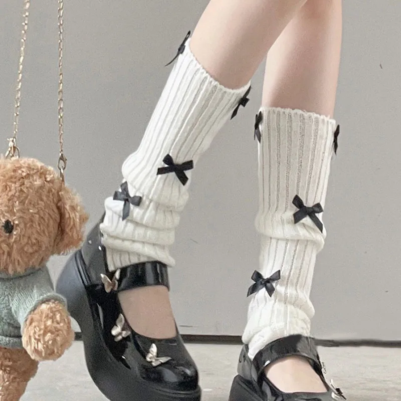 Harajuku Y2k Socks Girls Cute Bow Plush Leg Warmers Socks Japanese Lolita Kawaii Sweet JK Pink Ruffles Knitted Warm Leg Cover
Harajuku Y2k Socks Girls Cute Bow Plush Leg Warmers Socks Japanese Lolita Kawaii Sweet JK Pink Ruffles Knitted Warm Leg Cover