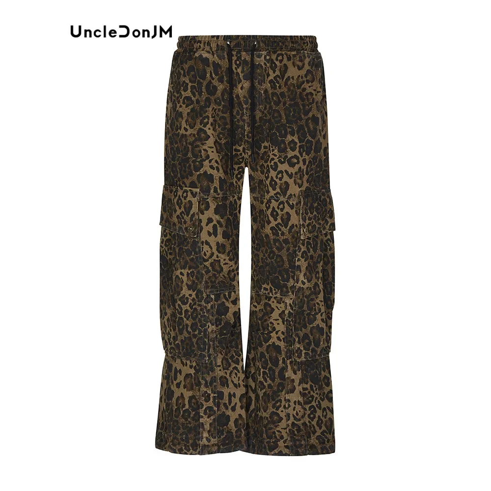 Leopard Cargo Pants Streetwear Men Trousers Homme Hip Hop Tactical Pants Heavyweight Cargo Pants Women
Leopard Cargo Pants Streetwear Men Trousers Homme Hip Hop Tactical Pants Heavyweight Cargo Pants Women