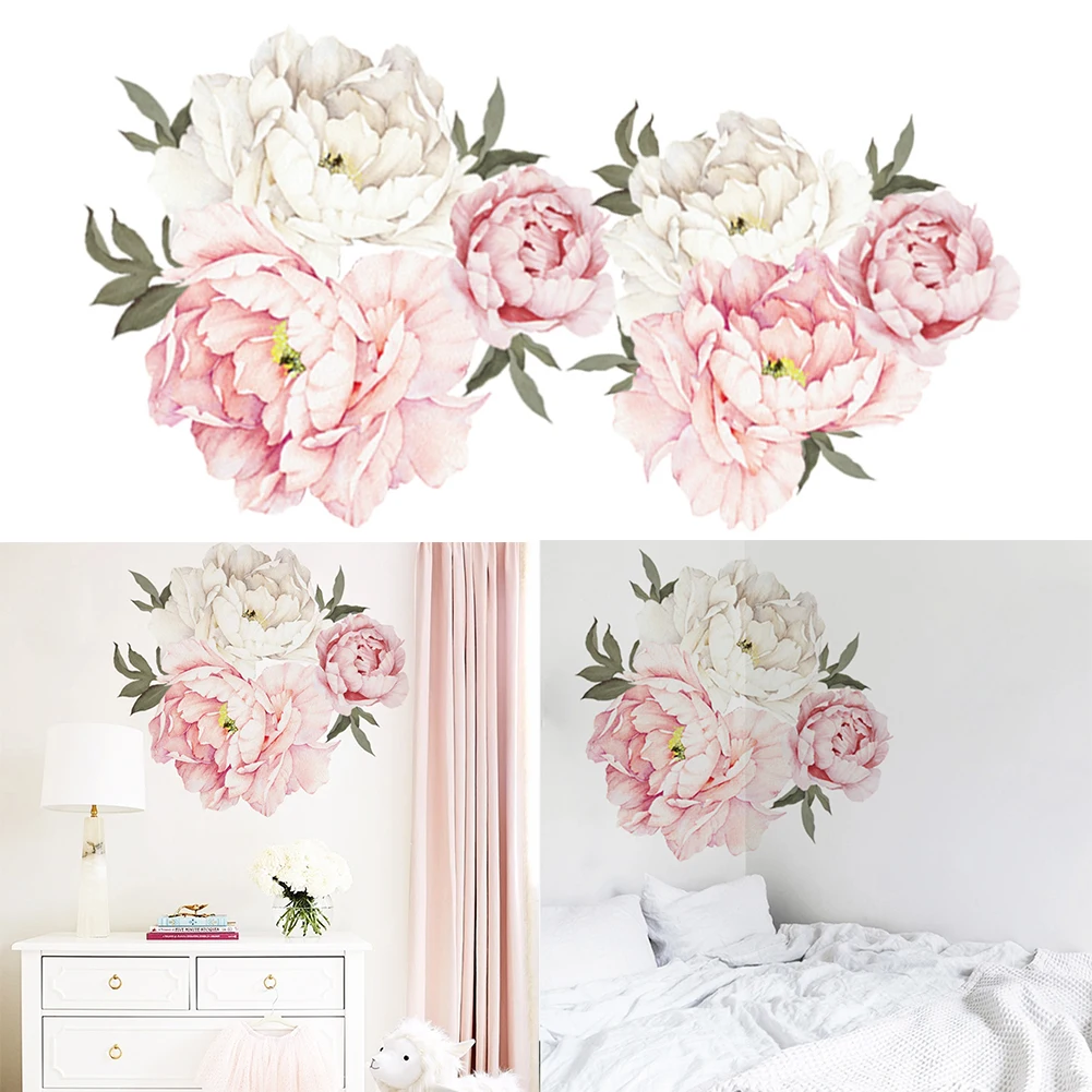 Pink Peony Flower Blossom Wall Stickers Kids Art Baby Nursery Decor Decal Removable Mural Living Room Art Wall Decorations
Pink Peony Flower Blossom Wall Stickers Kids Art Baby Nursery Decor Decal Removable Mural Living Room Art Wall Decorations