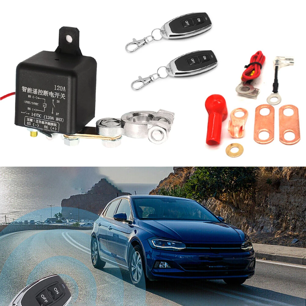 Universal 12V Car Battery Disconnect Cut Off Isolator Master Switch Relay With Wireless Remote Control High-quality
Universal 12V Car Battery Disconnect Cut Off Isolator Master Switch Relay With Wireless Remote Control High-quality