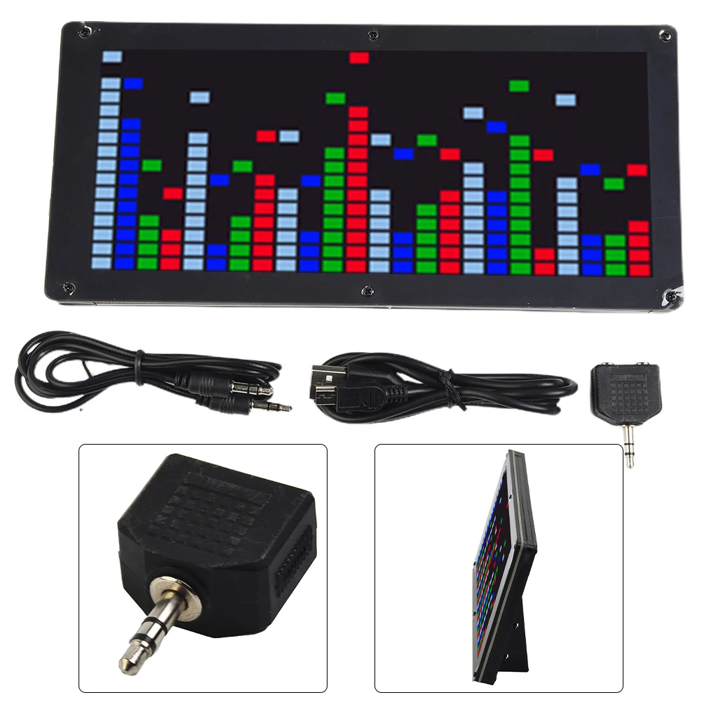 Spectrum Indicator Music Spectrum Recording Studio 5V1A ABS Atmosphere Display C256 VFD Audio VU Meter Universal
Spectrum Indicator Music Spectrum Recording Studio 5V1A ABS Atmosphere Display C256 VFD Audio VU Meter Universal