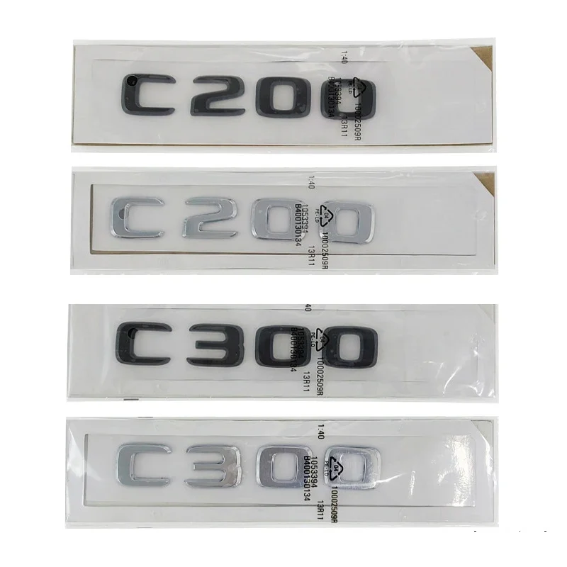 3D ABS Black Chrome Car Letters Rear Trunk Badge For Mercedes Benz C200 C300 W204 W205 Sticker Emblem Logo Accessories
3D ABS Black Chrome Car Letters Rear Trunk Badge For Mercedes Benz C200 C300 W204 W205 Sticker Emblem Logo Accessories
