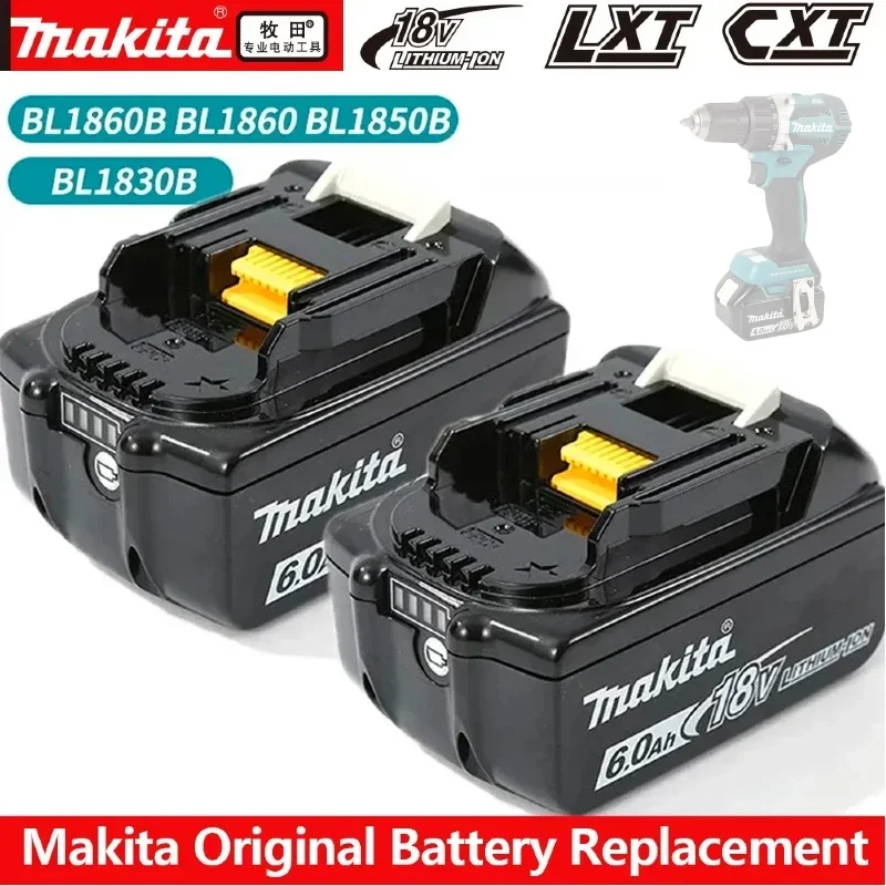 Genuine/Original Makita 18v battery bl1850b BL1850 bl1860 bl 1860 bl1830 bl1815 bl1840 LXT400 6.0Ah for makita 18v tools drill
Genuine/Original Makita 18v battery bl1850b BL1850 bl1860 bl 1860 bl1830 bl1815 bl1840 LXT400 6.0Ah for makita 18v tools drill