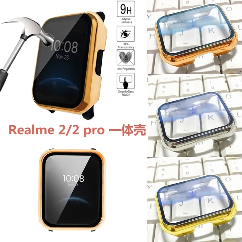 PC Protective for Case + Screen Protector Compatible for RealmeWatch 2 Cover With Tempered Glass for Smart Watch PC Hard
PC Protective for Case + Screen Protector Compatible for RealmeWatch 2 Cover With Tempered Glass for Smart Watch PC Hard