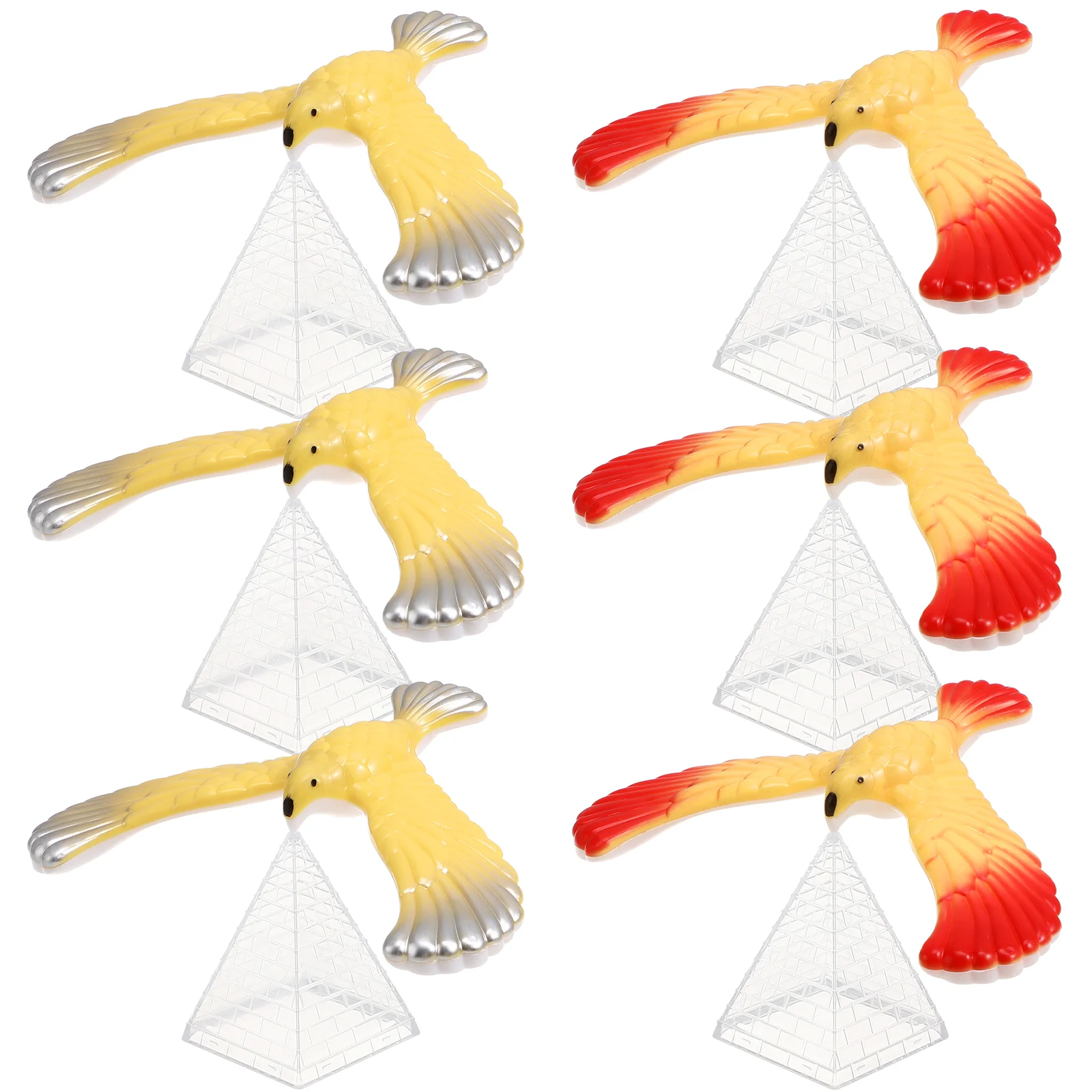 Toyandona Parrot Toys 6Pcs Balance Bird Balancing Eagle Gravity Bird Physical Science Prop Office Desktop Decoration
Toyandona Parrot Toys 6Pcs Balance Bird Balancing Eagle Gravity Bird Physical Science Prop Office Desktop Decoration