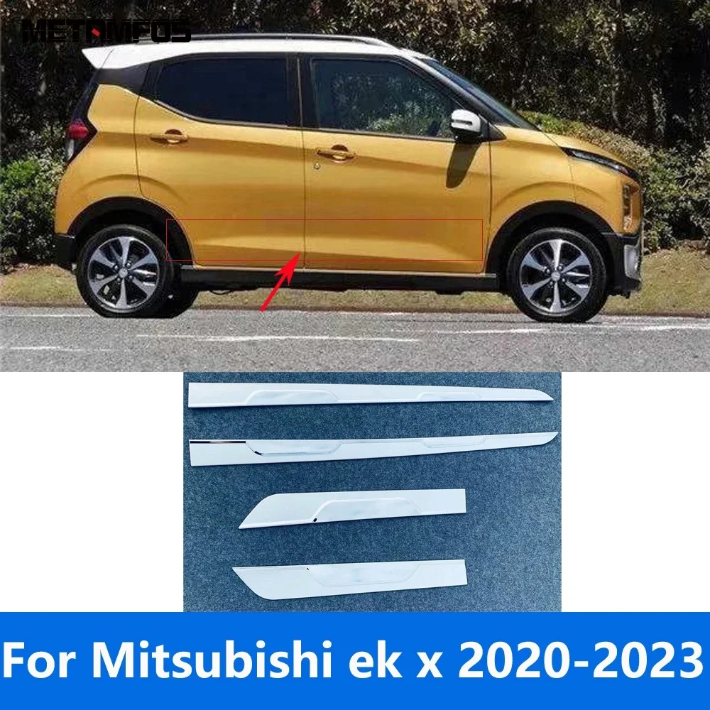 Аксессуары для Mitsubishi ek x 2020 2021 2022 2023, хромированная накладка на дверь, боковую полоску, нательные юбки, молдинговая отделка, наклейка, Стайлинг автомобиля
Аксессуары для Mitsubishi ek x 2020 2021 2022 2023, хромированная накладка на дверь, боковую полоску, нательные юбки, молдинговая отделка, наклейка, Стайлинг автомобиля