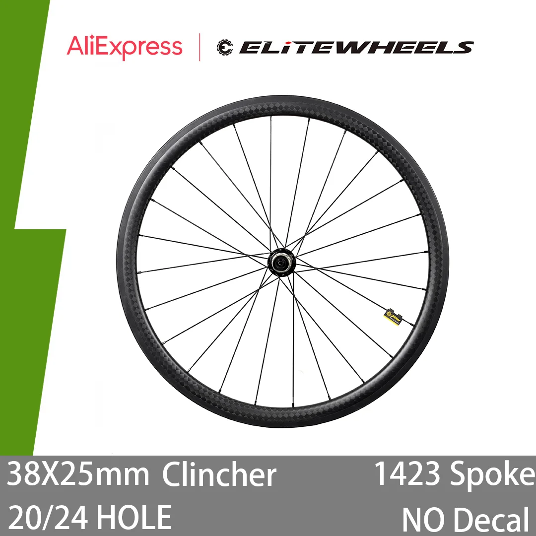 Лидер продаж, клинчерная поверхность ELITEWHEELS 3K twill R23 Hub 38x25 мм
Лидер продаж, клинчерная поверхность ELITEWHEELS 3K twill R23 Hub 38x25 мм