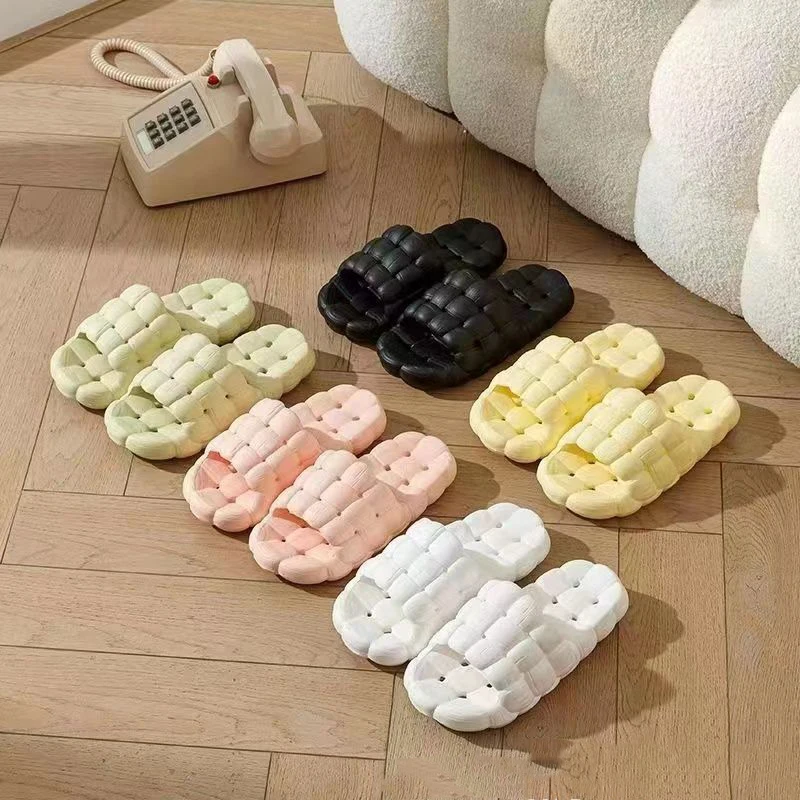 WaterLeaky Women Fashion Solid Color Soft Slippers Flat Platform Bathroom Home Indoor Female Cushion
WaterLeaky Women Fashion Solid Color Soft Slippers Flat Platform Bathroom Home Indoor Female Cushion