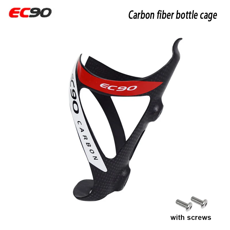 

EC90 Ultralight Carbon Fiber Road MTB Bikes Bottle Bicycle Bottle Cage Riding Equipment Water Cup Holder Cycle Equipment Parts