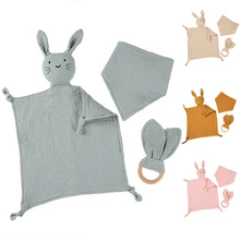 3PCS Baby Bibs Newborn Sleep Toys Bunny Baby Teether Accessories Toddler Burp Cloth Towel Baby Stuff Kids Sleeping Soother
3PCS Baby Bibs Newborn Sleep Toys Bunny Baby Teether Accessories Toddler Burp Cloth Towel Baby Stuff Kids Sleeping Soother