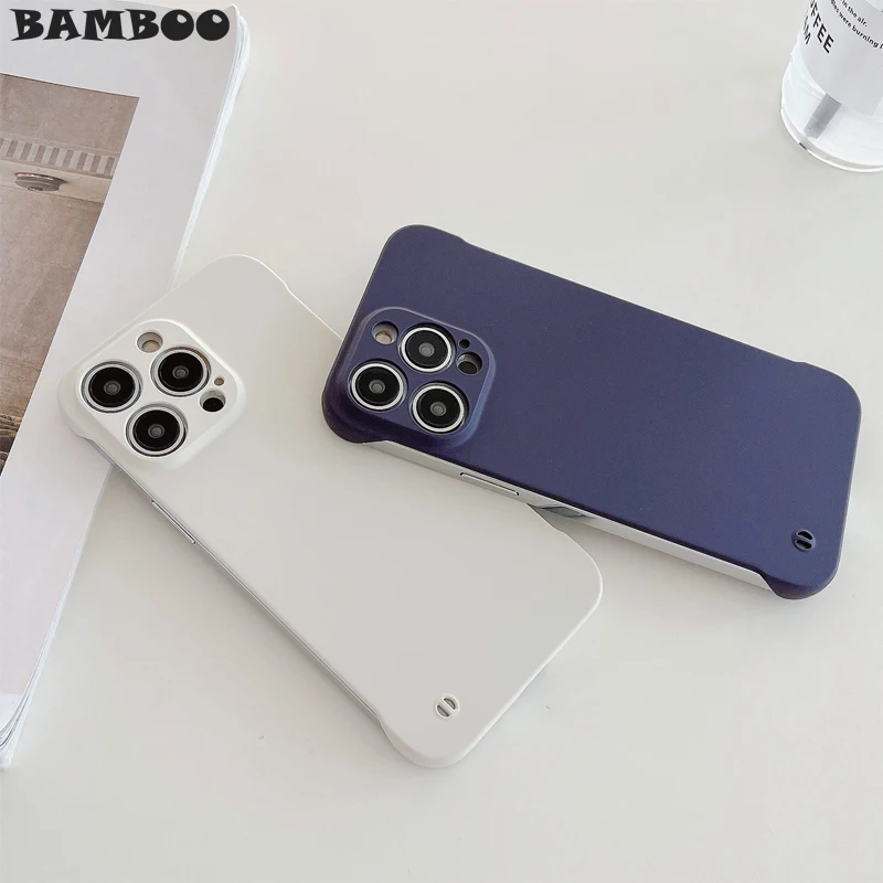 Fashion Ultra Thin Slim Rimless Skin Feel Anti-drop Phone Case for iPhone 14 13 12 Pro Max Camera Protection Hard PC Cover Capa
Fashion Ultra Thin Slim Rimless Skin Feel Anti-drop Phone Case for iPhone 14 13 12 Pro Max Camera Protection Hard PC Cover Capa