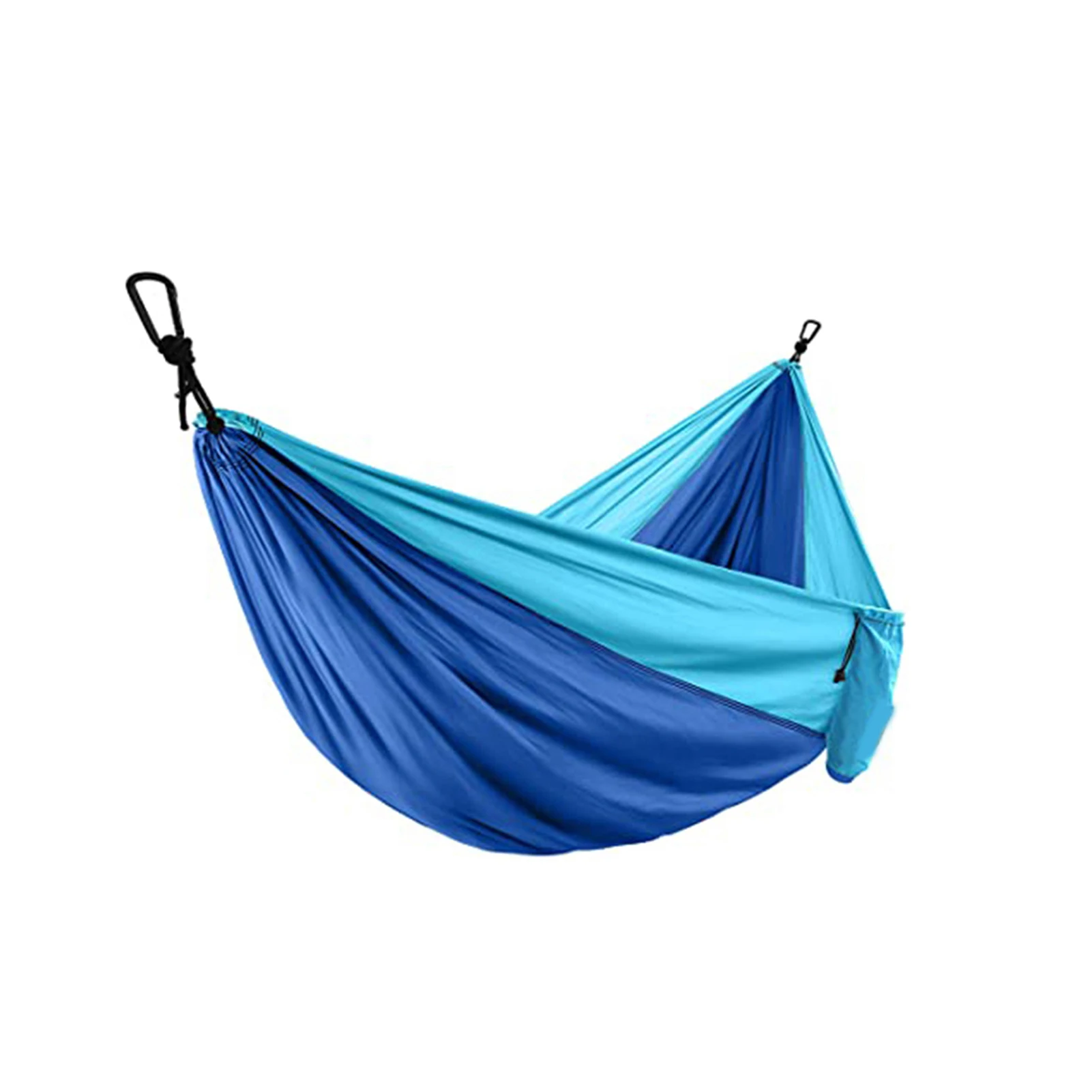 

Outdoor Camping Hammock with Sturdy Strap & Steel Carabiner Hammock for Fishing Lawn Garden