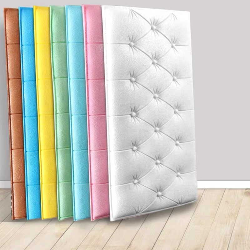 5 Sheets of Thickened Self-adhesive 3D Headboard Soft Pack Anti-collision Wall Stickers Tatami Soft Pack 3D Bed Stickers
5 Sheets of Thickened Self-adhesive 3D Headboard Soft Pack Anti-collision Wall Stickers Tatami Soft Pack 3D Bed Stickers