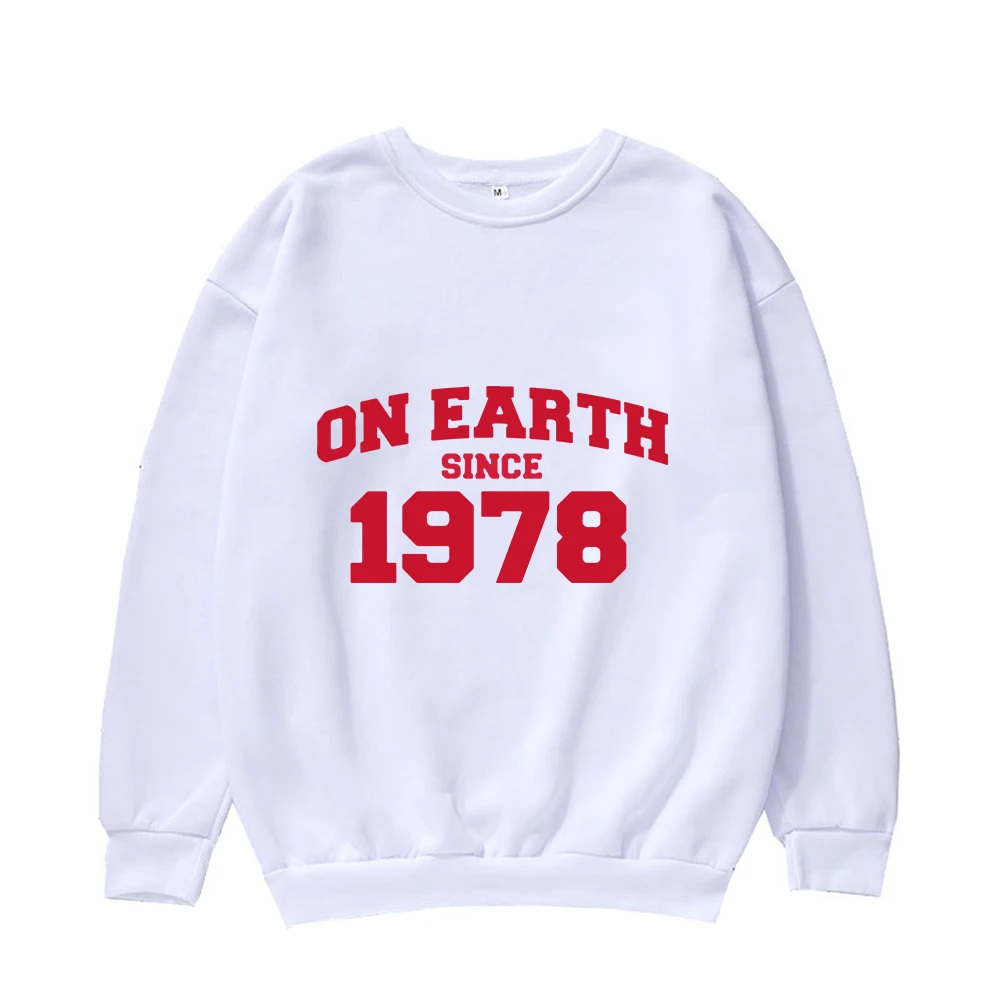 

На земле Классический пуловер в стиле ретро от года, пуловер с перекрестными краями для осени и зимы, европейский и американский пуловер большого размера с принтом