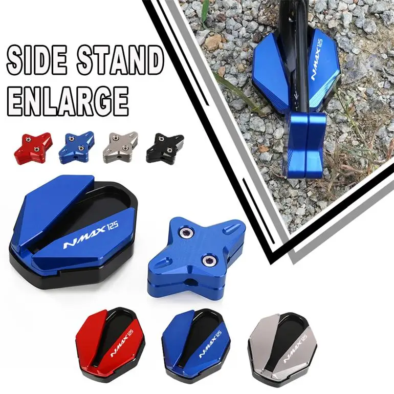 2023 NMAX125 For YAMAHA N-MAX NMAX125 NMAX 125 2020 2021 2022 2023 CNC Side Stand Extension Pad Kickstand Enlarge Plate Support
2023 NMAX125 For YAMAHA N-MAX NMAX125 NMAX 125 2020 2021 2022 2023 CNC Side Stand Extension Pad Kickstand Enlarge Plate Support