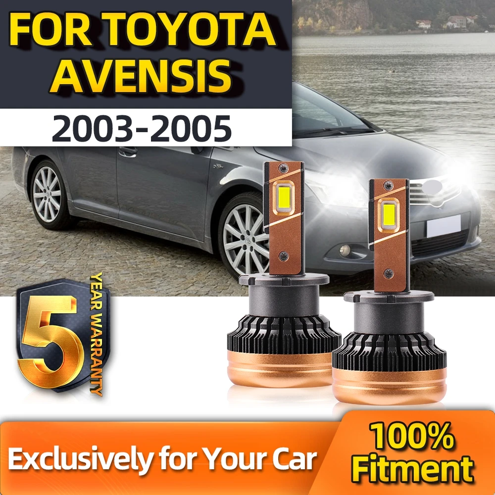 TEENRAM 2X LED Headlights HID D2S LED Bulbs 6000K White Plug And Play Turbo Lamp Canbus For Toyota Avensis 2003 2004 2005
TEENRAM 2X LED Headlights HID D2S LED Bulbs 6000K White Plug And Play Turbo Lamp Canbus For Toyota Avensis 2003 2004 2005