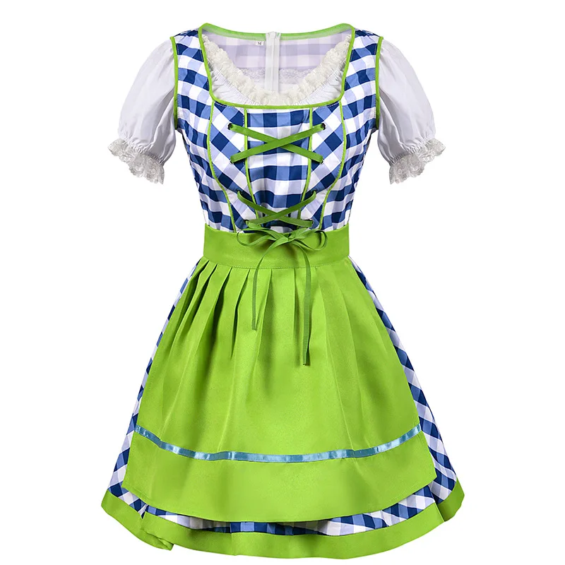 Fashion Tradition Beer Girl Dirndl Fancy Dress Sexy Fashion Germany Oktoberfest Beer Maid Wench Cosplay Costume
Fashion Tradition Beer Girl Dirndl Fancy Dress Sexy Fashion Germany Oktoberfest Beer Maid Wench Cosplay Costume