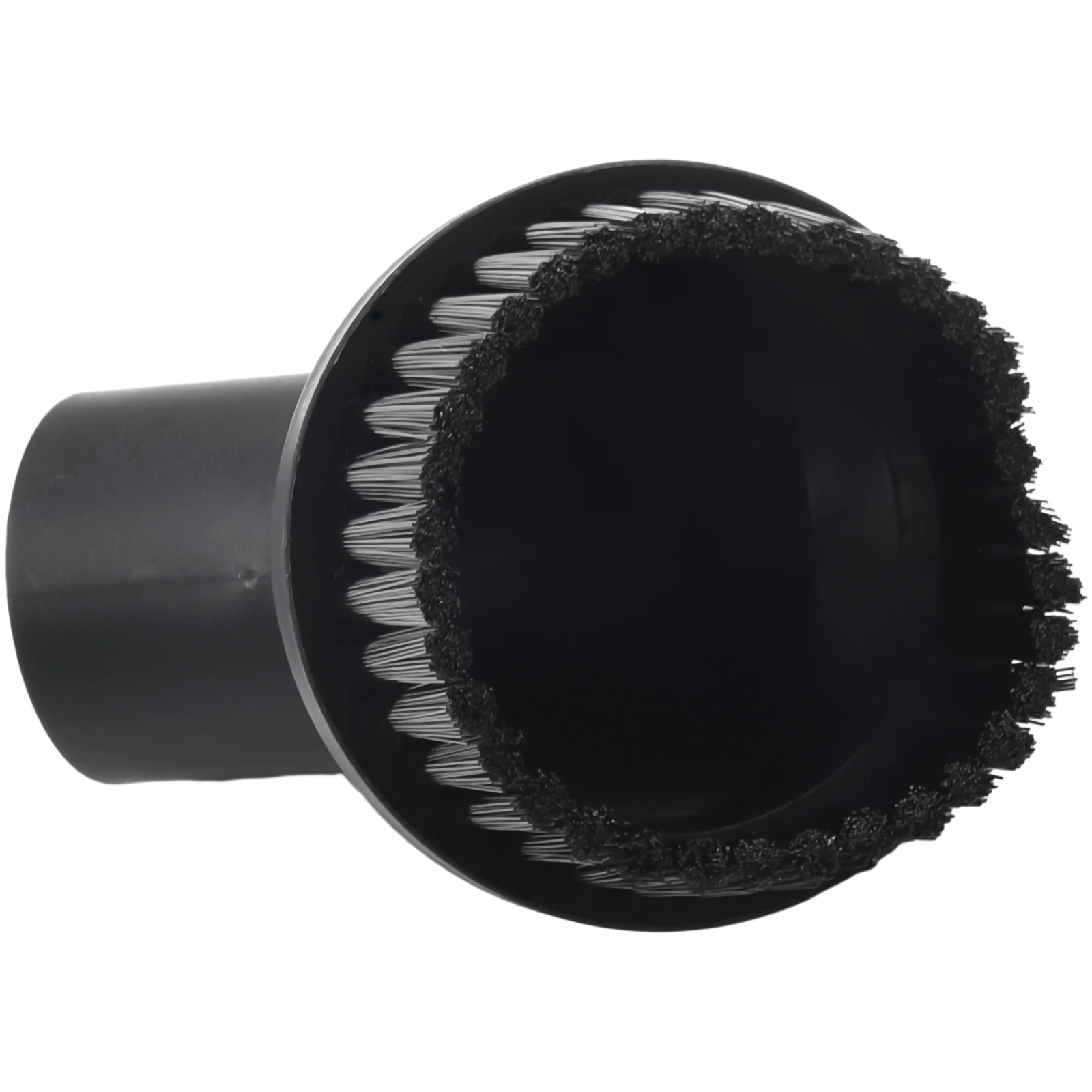 

For 35 Mm Connector Inner Diameter Suction Brush Round Dusting Brush Plastic Vacuum Cleaner Part With Soft Bristle