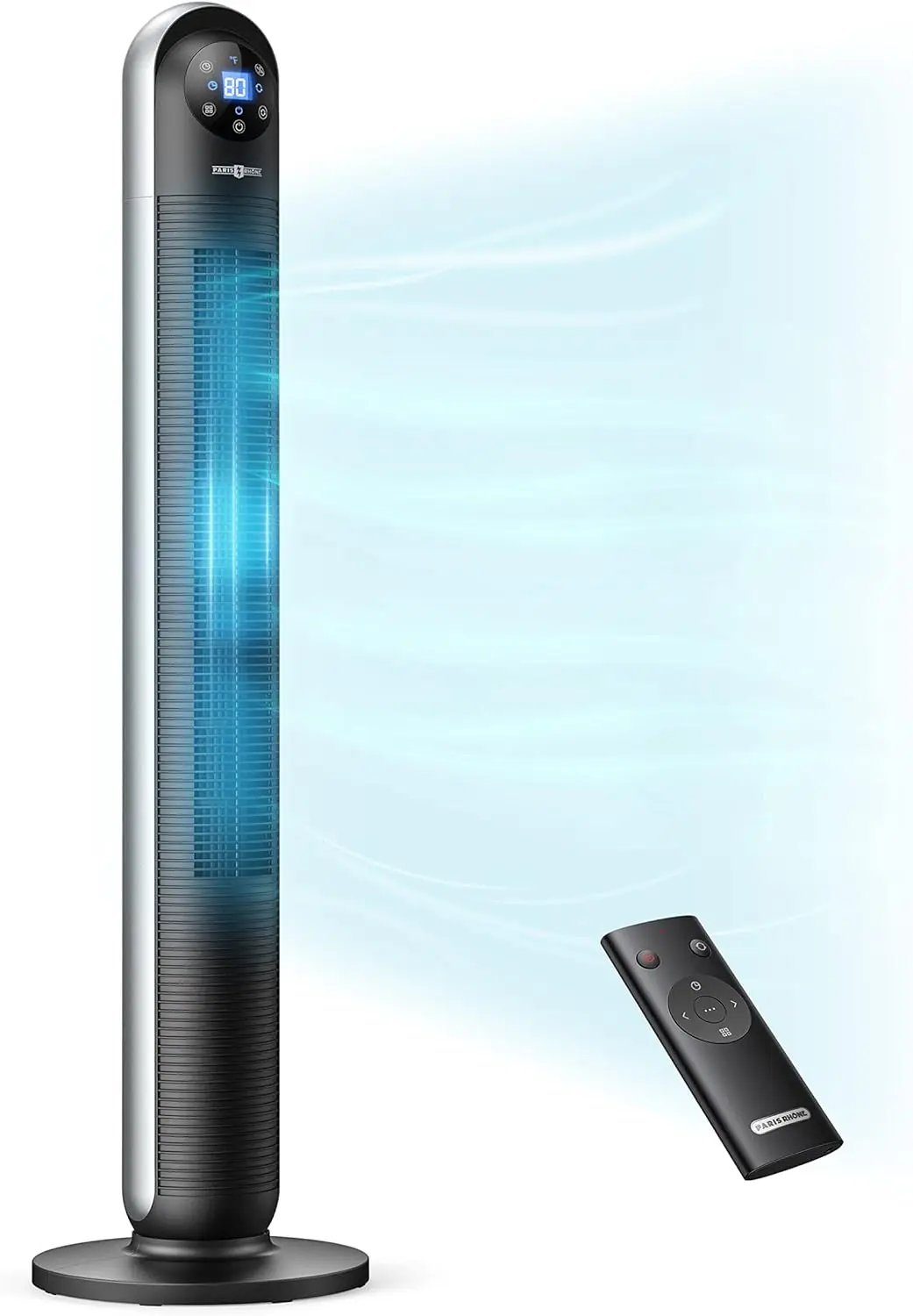 44" Oscillating Standing Fan, 24dB Quiet DC Cooling Fan, 12 Speeds Bladeless Fan with Remote, 24H Timer, LED Display, Porta Fan
44" Oscillating Standing Fan, 24dB Quiet DC Cooling Fan, 12 Speeds Bladeless Fan with Remote, 24H Timer, LED Display, Porta Fan