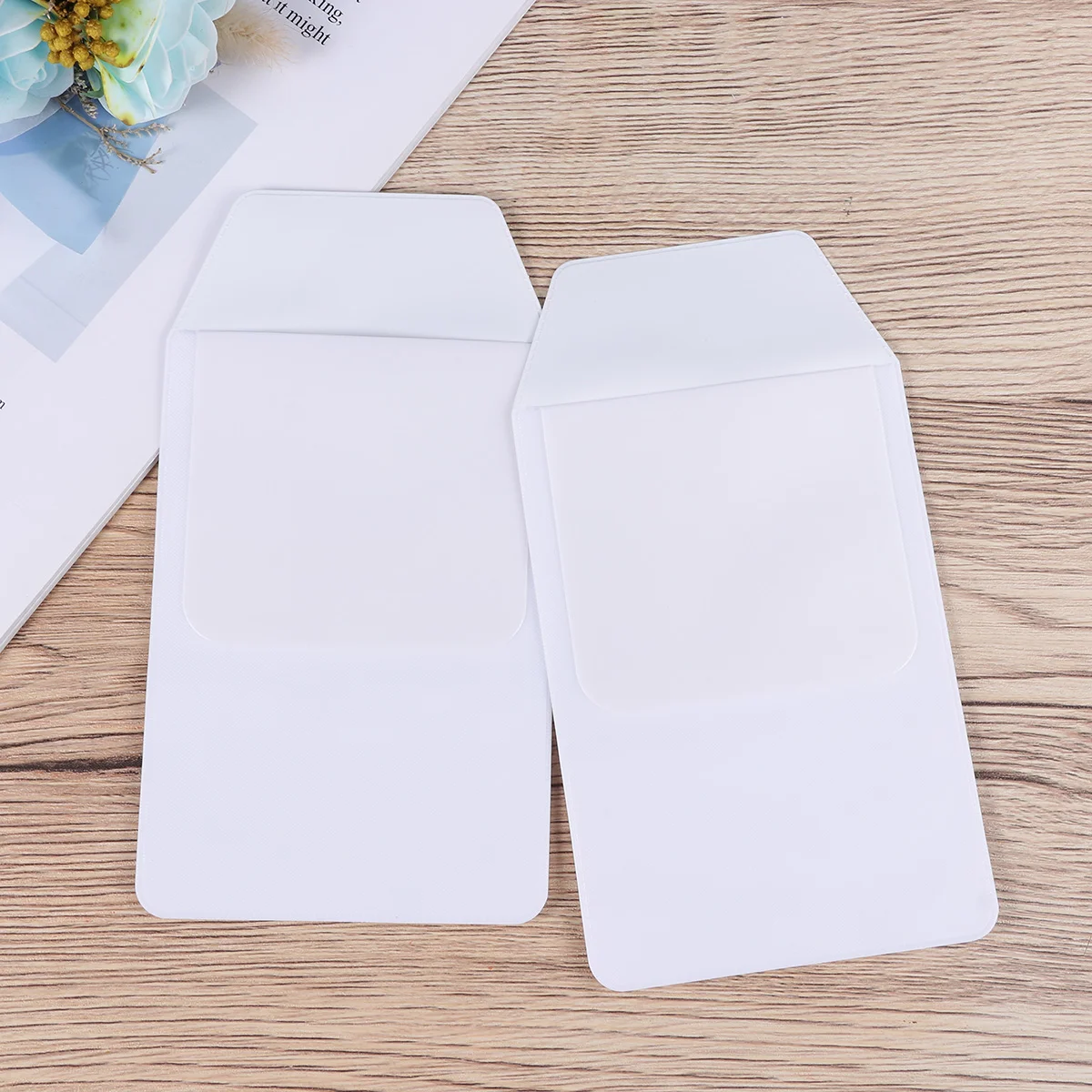 10PCS PVC Transparent Leak-Proof Pen Pouch Inserted Pen Bag Pocket Bag for Doctor Nurse (White)
10PCS PVC Transparent Leak-Proof Pen Pouch Inserted Pen Bag Pocket Bag for Doctor Nurse (White)