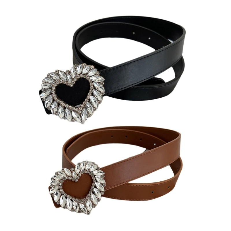 Temperament Hot Girls Waist Belt Luxurious Waist Belt Fashion Belts Heart Buckle All-match Waist Belt
Temperament Hot Girls Waist Belt Luxurious Waist Belt Fashion Belts Heart Buckle All-match Waist Belt