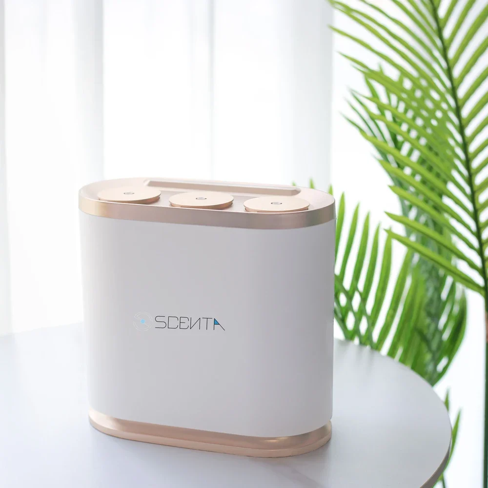 SCENTA Custom New Product Ideas Large Capacity OEM Bluetooth Perfume Automatic Electric Cool Mist Air Humidifier
SCENTA Custom New Product Ideas Large Capacity OEM Bluetooth Perfume Automatic Electric Cool Mist Air Humidifier