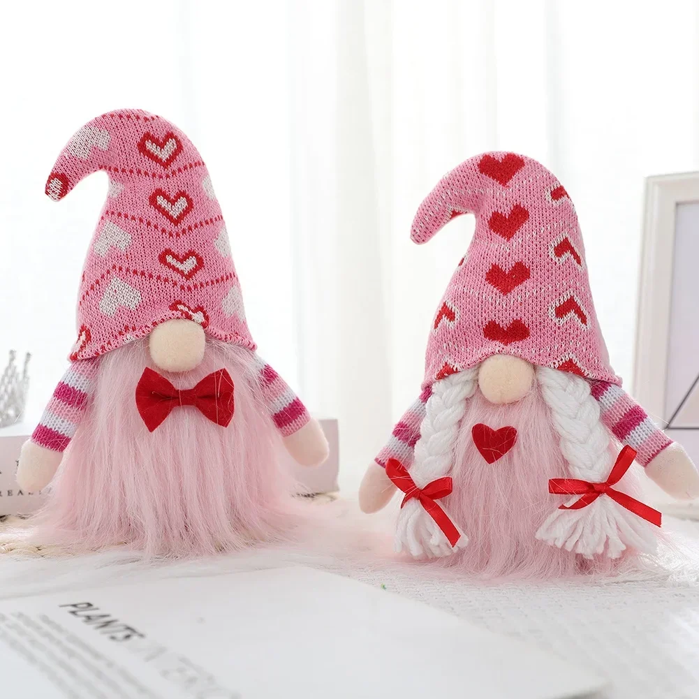Valentine Gnomes Decor Christmas Swedish Tomte Gnomes Plush Tiered Tray Decorations Home Decor Ornaments Pink Knitted Figurine
Valentine Gnomes Decor Christmas Swedish Tomte Gnomes Plush Tiered Tray Decorations Home Decor Ornaments Pink Knitted Figurine