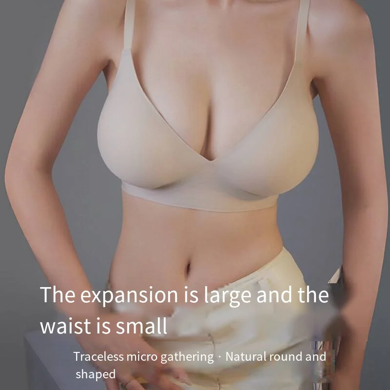 Expanded corset: women's small breasts gathered to show large thickened flat chest special to show thin underwear bra
Expanded corset: women's small breasts gathered to show large thickened flat chest special to show thin underwear bra