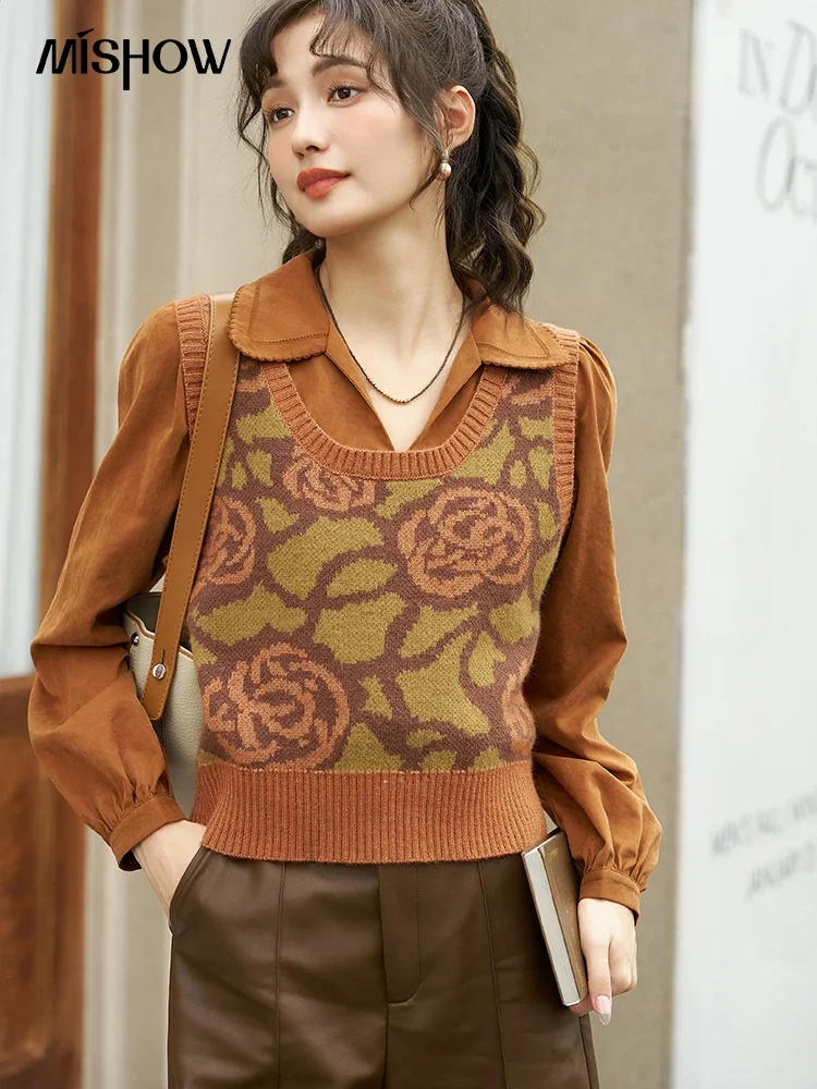 MISHOW Women's Scoop Neck Sweater Vests 2023 Autumn Retro Casual Pullover Knitted Floral Sleeveless Crop Tank Tops MXC47Z0298
MISHOW Women's Scoop Neck Sweater Vests 2023 Autumn Retro Casual Pullover Knitted Floral Sleeveless Crop Tank Tops MXC47Z0298