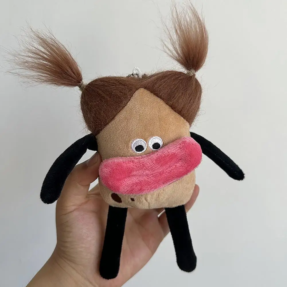 Plush Toy Soft Plush Potato-man Toy with Big Eyes Sausage Mouth Cute Cartoon Stuffed Doll Keyring for Kids' Backpacks for Girls
Plush Toy Soft Plush Potato-man Toy with Big Eyes Sausage Mouth Cute Cartoon Stuffed Doll Keyring for Kids' Backpacks for Girls