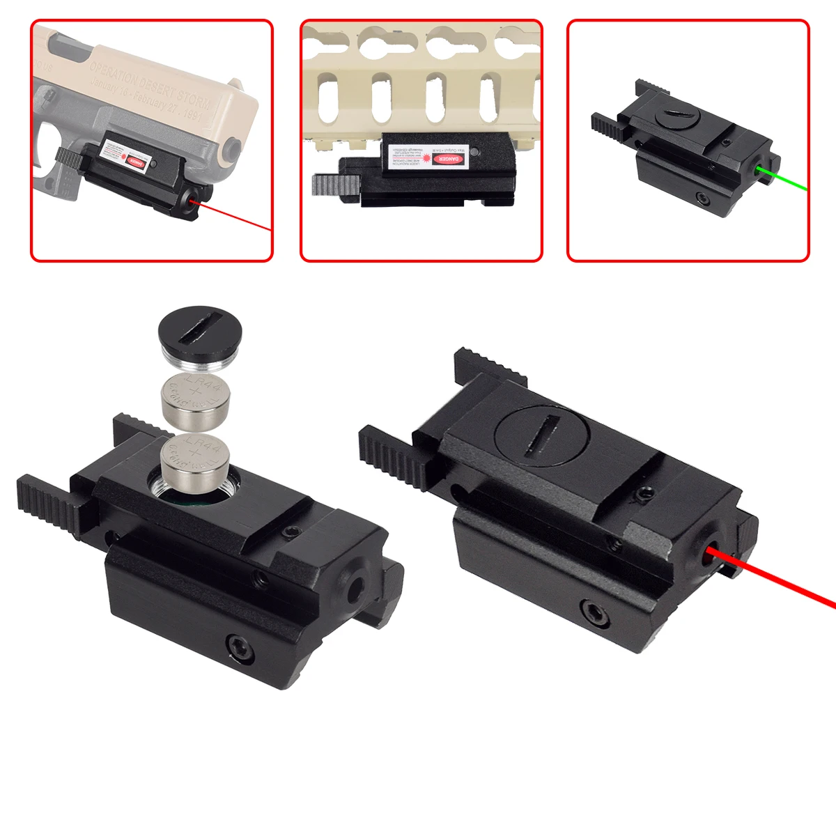Red Green Dot Laser Sight Tactical 20mm Standard Picatinny Weaver Rail For GLOCK 17 Pistol Gun Rifle Mount Hunting With Battery
Red Green Dot Laser Sight Tactical 20mm Standard Picatinny Weaver Rail For GLOCK 17 Pistol Gun Rifle Mount Hunting With Battery