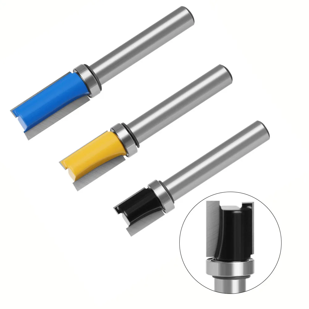 8mm Shank Flush Trim Router Bit Pattern Bit Wood Milling Cutter Woodworking For Power Tools For Flush Trimmer Cleaning
8mm Shank Flush Trim Router Bit Pattern Bit Wood Milling Cutter Woodworking For Power Tools For Flush Trimmer Cleaning