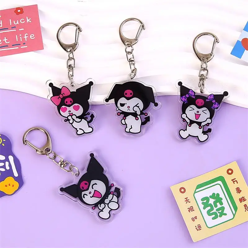 Kawaii Sanrio Keychain Cute Kuromi Acrylic Keychain Cartoon Keychain Earphone Set Small Pendant Bag Pendant Creative Girl Gift
Kawaii Sanrio Keychain Cute Kuromi Acrylic Keychain Cartoon Keychain Earphone Set Small Pendant Bag Pendant Creative Girl Gift