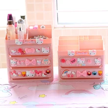 Hello Kitty Cute Desktop Cosmetic Storage Box Dresser Multifunctional Drawer Storage Box Lipstick Multi-layer Organizing Box
Hello Kitty Cute Desktop Cosmetic Storage Box Dresser Multifunctional Drawer Storage Box Lipstick Multi-layer Organizing Box
