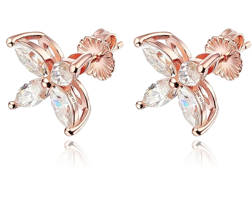 Serenity Day D Color 4 Stones 3*6mm Horse Eye Cutting Moissanite Earrings For Women S925 Sterling Silver Stud Ear Fine Jewelry
Serenity Day D Color 4 Stones 3*6mm Horse Eye Cutting Moissanite Earrings For Women S925 Sterling Silver Stud Ear Fine Jewelry