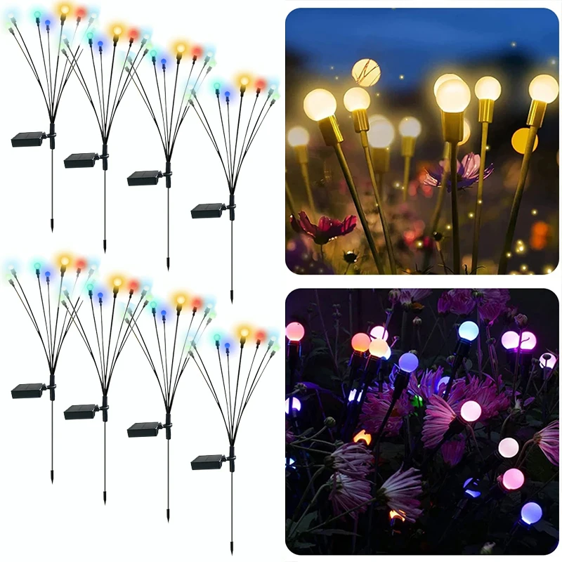 Solar Lamp Outdoor Garden Decor Firefly Lights Outdoor Solar Light Waterproof Lawn Lamp Decor Solar Lights Outdoor Garden Lights
Solar Lamp Outdoor Garden Decor Firefly Lights Outdoor Solar Light Waterproof Lawn Lamp Decor Solar Lights Outdoor Garden Lights