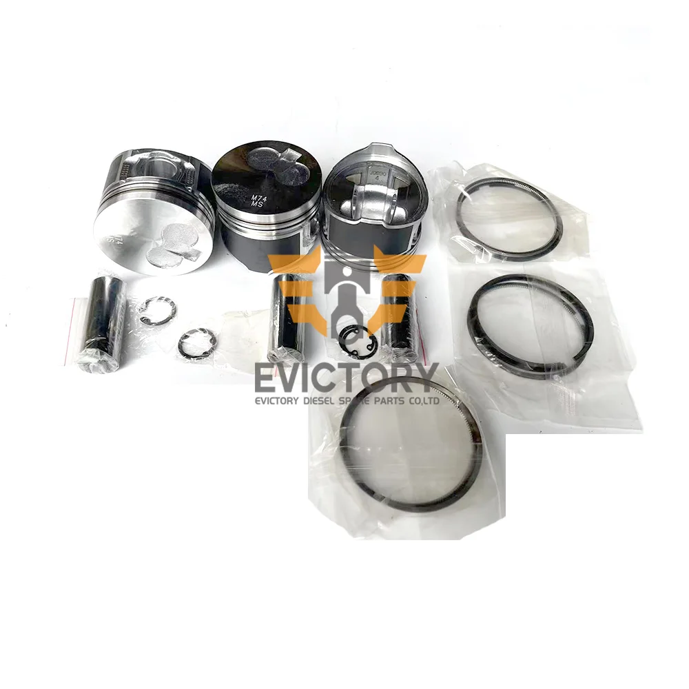 For Yanmar 3TNM74 rebuild kit piston + ring + overhaul cylinder head gasket kit
For Yanmar 3TNM74 rebuild kit piston + ring + overhaul cylinder head gasket kit