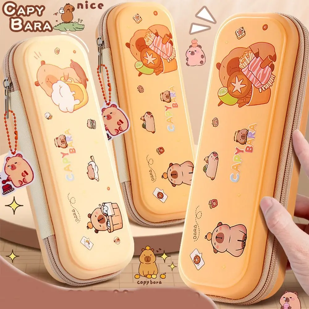 Cute Large-capacity Capybara Pencil Case Waterproof Funny Capybara Pen Bag Zipper Anti Dirt Stationery Bag School
Cute Large-capacity Capybara Pencil Case Waterproof Funny Capybara Pen Bag Zipper Anti Dirt Stationery Bag School