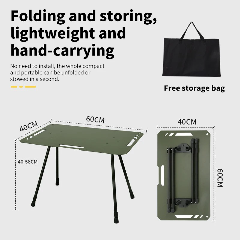 Уличный Тактический стол для кемпинга, складной портативный подъемный стол, планшетофон, ультралегкий чайный столик для пикника
Уличный Тактический стол для кемпинга, складной портативный подъемный стол, планшетофон, ультралегкий чайный столик для пикника