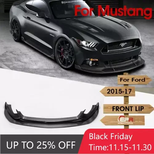 Carbon Fiber Front Bumper Lip Splitter Body Kits 2pcs - For 2015-17 Ford Mustang Bodykits
Carbon Fiber Front Bumper Lip Splitter Body Kits 2pcs - For 2015-17 Ford Mustang Bodykits