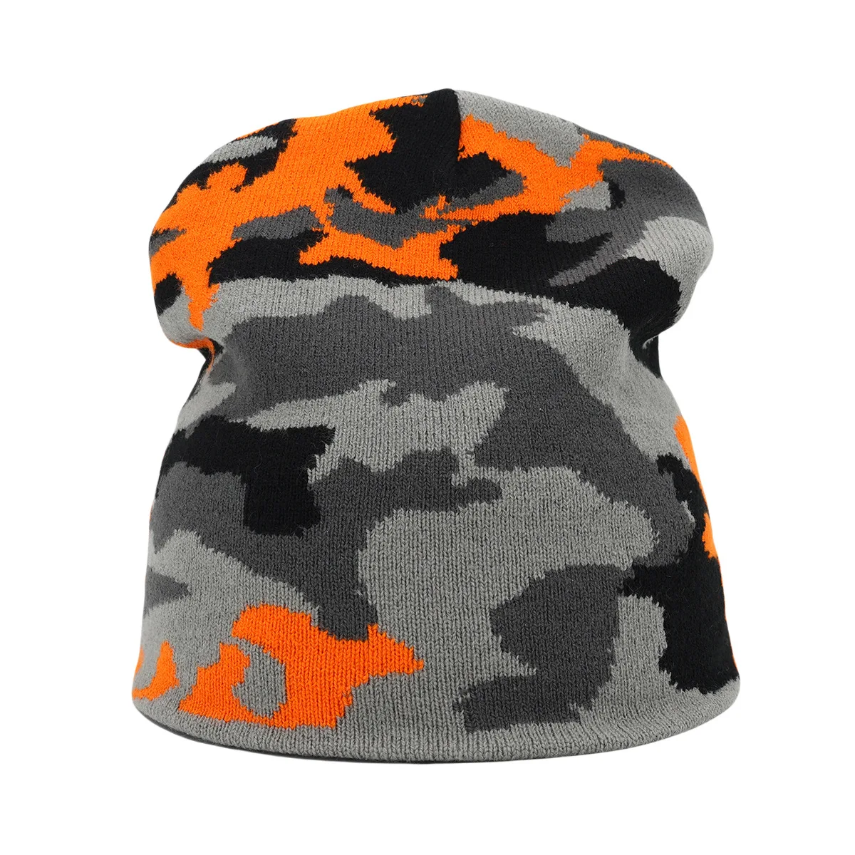 Camouflage Knitted Winter Beanie - Unisex Windproof Hat 8 S240b7b37c5674b7dbb2844ef3d93a22cJ