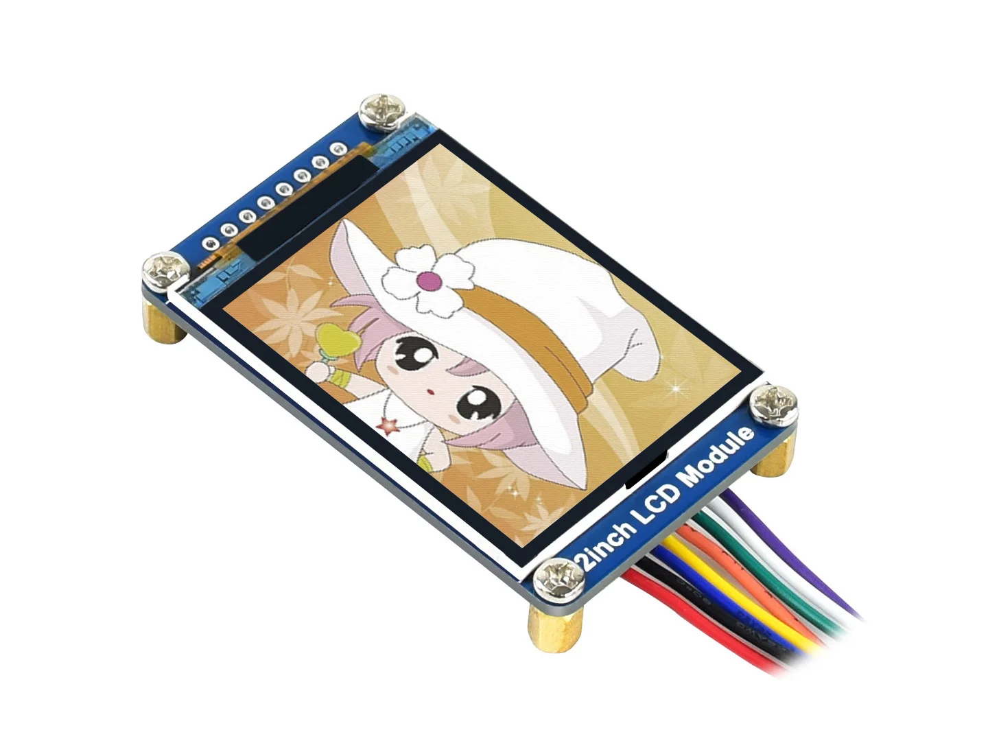 2-дюймовый модуль ЖК-дисплея, экран IPS, разрешение 240 × 320, интерфейс SPI, поставляется с примерами для RPi, VisionFive2, STM32 и т. д.
2-дюймовый модуль ЖК-дисплея, экран IPS, разрешение 240 × 320, интерфейс SPI, поставляется с примерами для RPi, VisionFive2, STM32 и т. д.
