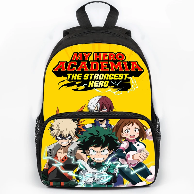 

My Hero Academia Backpack Girls Boys Anime Deku Bakugou School Bag Boku no Hero Academia Backpacks Student Bookbag Daily Mochila