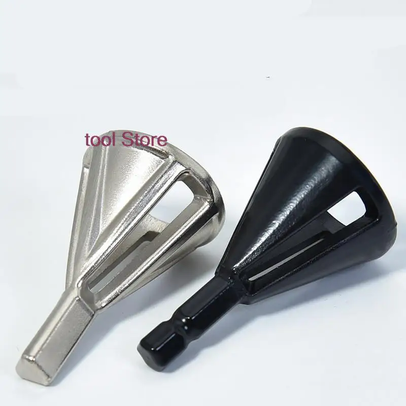 

1PC for Metal Drilling handle hexagonal Silver triangle Deburring External Chamfer Tool Stainless Steel Remove Burr Tools