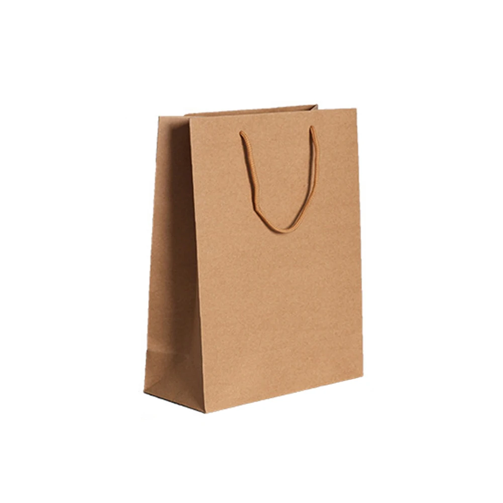 Brown Kraft Tote Bag Carrier Bags Creative Flat Handle Gift Home Paper Bags Recyclable Shopping Smooth Wedding
Brown Kraft Tote Bag Carrier Bags Creative Flat Handle Gift Home Paper Bags Recyclable Shopping Smooth Wedding
