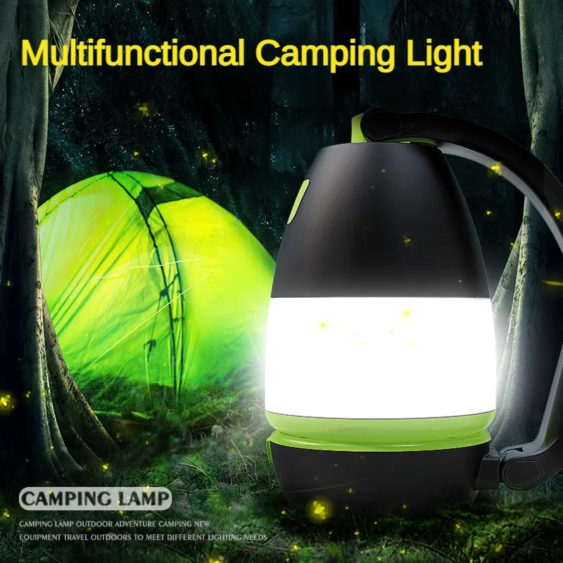 3 in 1 Multifunctional Camping Lantern USB Rechargeable Super Bright Tent Light Outdoor Portable Emergency Lamp LED Flashlight
3 in 1 Multifunctional Camping Lantern USB Rechargeable Super Bright Tent Light Outdoor Portable Emergency Lamp LED Flashlight