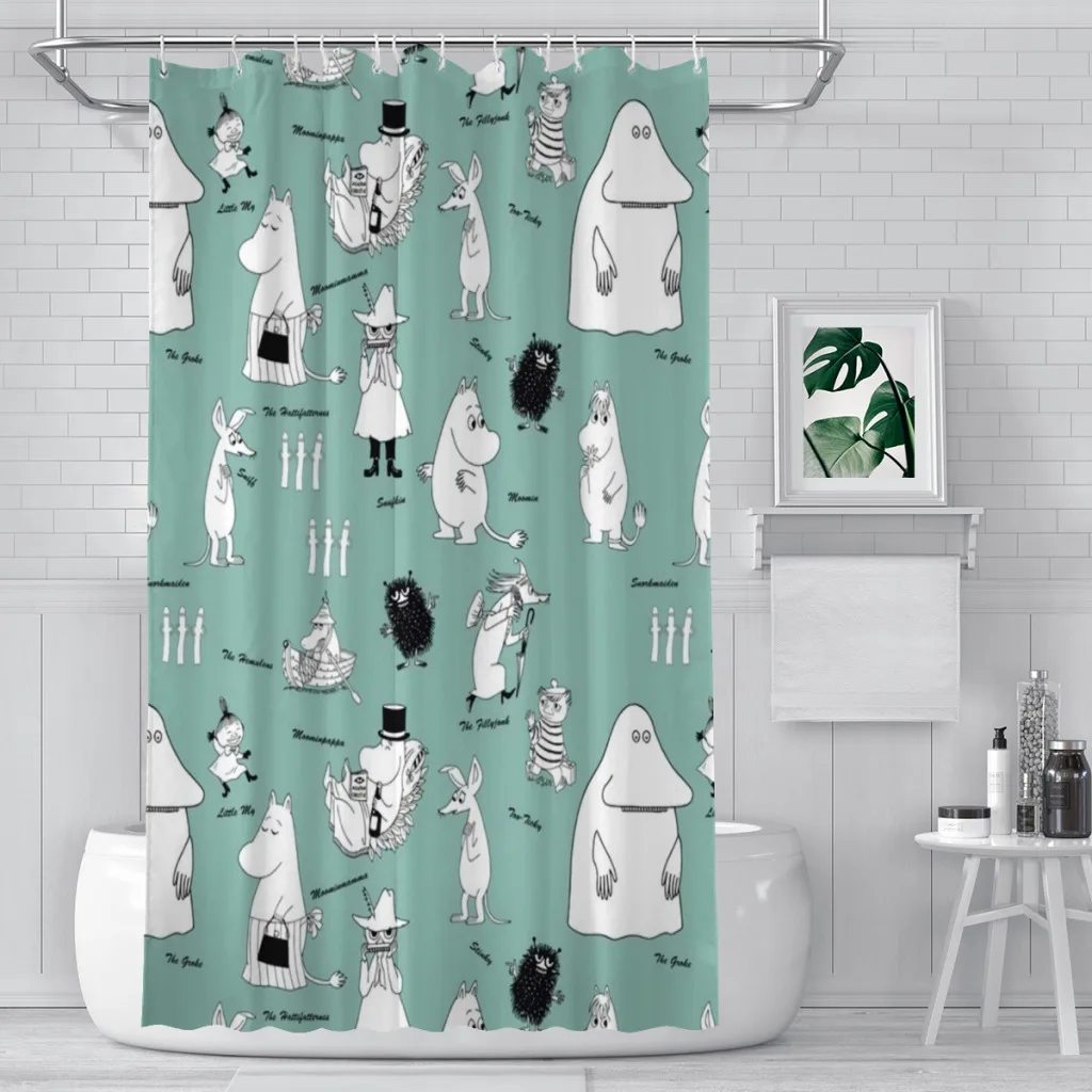 Shower curtain Bathroom Original-M-MOOMIN-Anime-Cute-Cartoon decor Modern household items Bathroom curtain Festival gift
Shower curtain Bathroom Original-M-MOOMIN-Anime-Cute-Cartoon decor Modern household items Bathroom curtain Festival gift