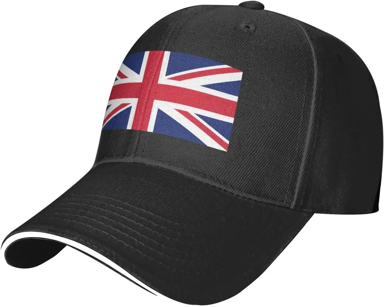 

United Kingdom UK Flag Snapback Cap Funny Casquette Adjustable Baseballcaps Men Sports Cap