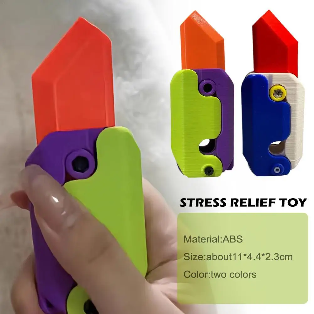 3D Gravity Knife Carrot Knife Decompression Push Card Small Toy 3D Printing Gravity Knife Carrot Knife Shape-shifting Kids Toys
3D Gravity Knife Carrot Knife Decompression Push Card Small Toy 3D Printing Gravity Knife Carrot Knife Shape-shifting Kids Toys